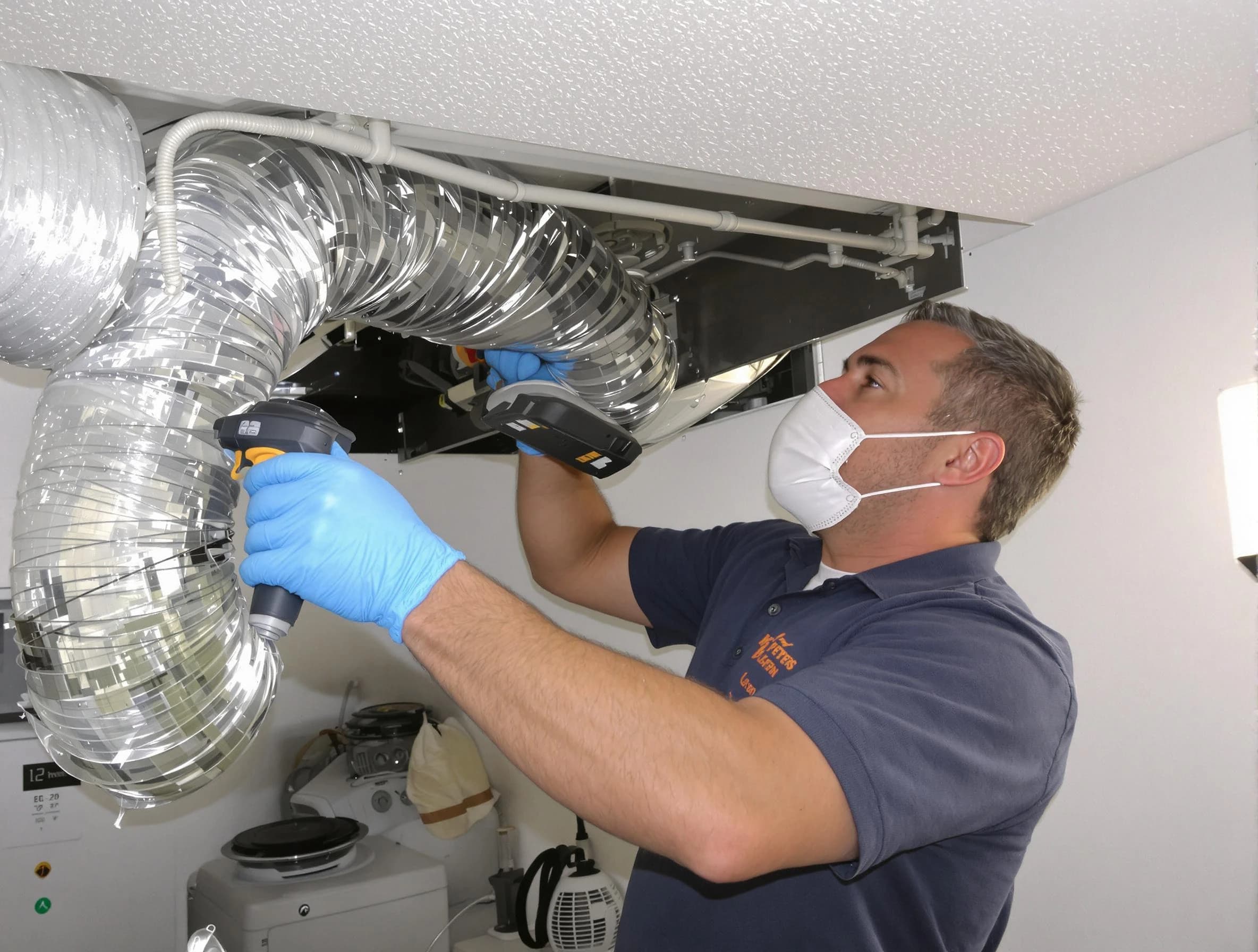 Murrysville Dryer Vent Cleaning professional performing thorough residential dryer vent cleaning in Murrysville