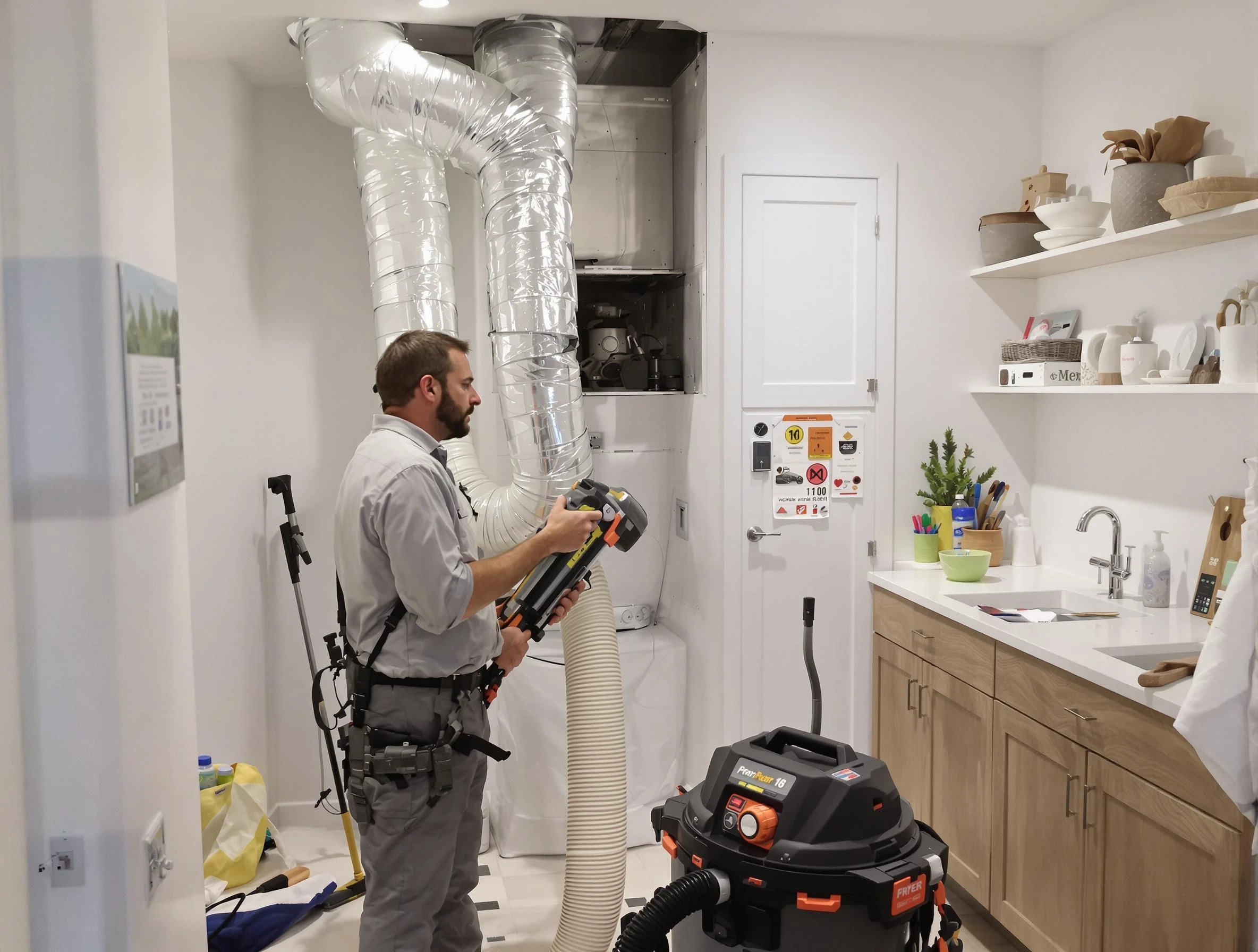 Clogged Dryer Vent Cleaning in Murrysville