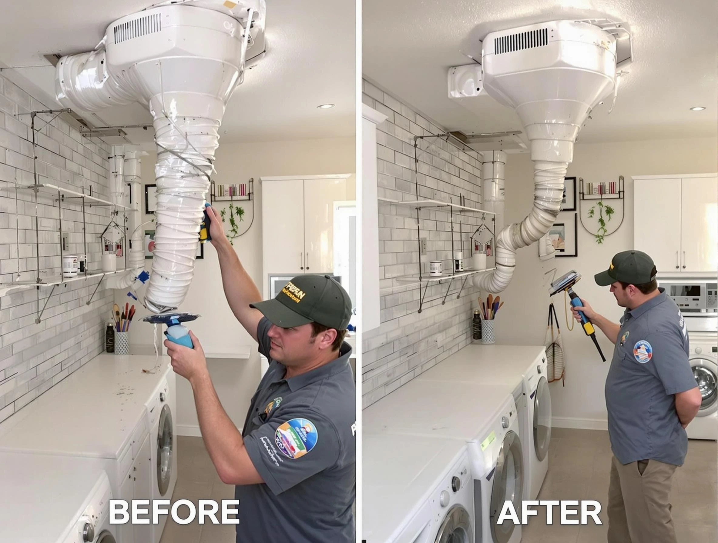 Professional dryer exhaust vent cleaning by Murrysville Dryer Vent Cleaning in Murrysville